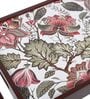 Floral Fantasy  Brown MDF Bed Tray