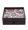 Floral Fantasy Brown MDF Wood Cutlery Holder