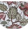 Floral Fantasy Cream MDF (Set of 4) Table Coaster Reinvention factory