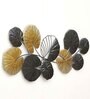 Floral Finish Multicolor Metal Wall Art