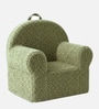 Snuggle Faux Fur Kids Lounge Chair In Green Colour Snuggle Faux Fur Kids Lounge Chair In Green Colour