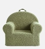 Snuggle Faux Fur Kids Lounge Chair In Green Colour Snuggle Faux Fur Kids Lounge Chair In Green Colour