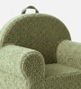 Snuggle Faux Fur Kids Lounge Chair In Green Colour Snuggle Faux Fur Kids Lounge Chair In Green Colour