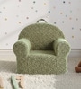 Snuggle Faux Fur Kids Lounge Chair In Green Colour Snuggle Faux Fur Kids Lounge Chair In Green Colour