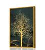 Floral Multicolour Synthetic Wood Wall Art