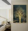 Floral Multicolour Synthetic Wood Wall Art