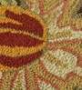 Floral Pattern Wool Hand Tufted 2 X 3 Feet Carpet
