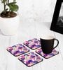 Floral Hisbiscus (Set of 4) Engineered Wood Coaster