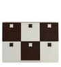 Floral  Kids Storage Cabinet in Walnut Colour