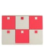 Floral Kids' Storage Cabinet In Strawberry Pink Finish Colour