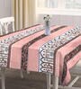 Floral Multicolor (72 x 52 ) Cotton Blend Table Cover