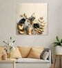 Floral Multicolour Canvas Framed Wall Painting