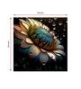 Floral Multicolour Canvas Framed Wall Painting