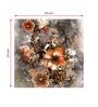 Floral Multicolour Canvas Unframed Wall Painting