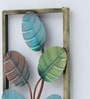 Floral Multicolour Iron Wall Art