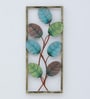 Floral Multicolour Iron Wall Art