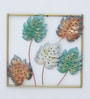 Floral Multicolour Iron Wall Art