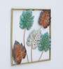 Floral Multicolour Iron Wall Art