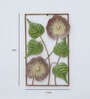 Floral Multicolour Iron Wall Art