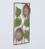 Floral Multicolour Iron Wall Art