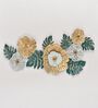 Floral Multicolour Iron Wall Art