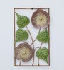 Floral Multicolour Iron Wall Art