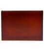 Floral Ornament Brown Teak Wood & MDF Serving Tray Reinvention factory