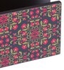 Floral Ornament Multicolor MDF Cutlery and Tissue Holder