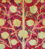 Pink Floral Velvet 8 x 16 Inches Cushion Cover