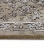 Grey Persian Viscose 5 ft x 7 ft Machine Made Carpet
