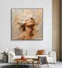 Floral Persona 20inx16in Gallery Wrap Canvas Painting