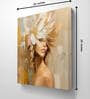 Floral Persona 003 20inx16in Gallery Wrap Canvas Painting