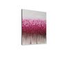 Floral Pink Synthetic Wood Framed Oil Painting