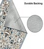 Floral Printed Polyester 3 X 5 Feet Machine Made Carpet