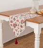 Floral Red (60x13) Cotton Table Runner