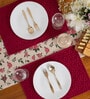 Floral Red (60x13) Cotton Table Runner