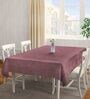 Floral Rust (72x52) Cotton Blend Table Cover