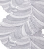 Floral Silver (36 x 12 ) PVC Table Runner