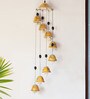 Floral Symphonies (29 Inch) Hand-Painted Ceramic Hanging Bells Wind Chime