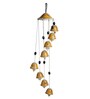 Floral Symphonies (29 Inch) Hand-Painted Ceramic Hanging Bells Wind Chime