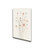 Floral Set of 4 Canvas Wall Painting Gold Frame