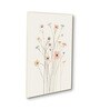 Floral Set of 4 Canvas Wall Painting Gold Frame
