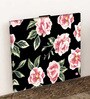 Floral Wall Mounted Bedside Table with Digital Print
