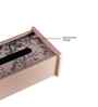 Floral Wooden Tissue Holder
