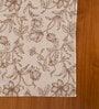Florals Beige (90x60) Cotton Table Cloth