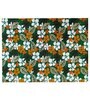 Florals Green (12 x 17.5) Cotton (Set of 6) Placemats