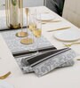 Floral Grey (53 x12) PVC Table Runner