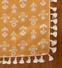 Florals Mustard (78x60) Cotton Table Cloth