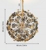 FloraLume Smart Voice LED Chandelier Light | Floral-Inspired Modern Ceiling Fixture with Voice Control | Elegant Lighting for Living Room & Bedroom