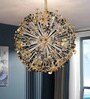 FloraLume Smart Voice LED Chandelier Light | Floral-Inspired Modern Ceiling Fixture with Voice Control | Elegant Lighting for Living Room & Bedroom